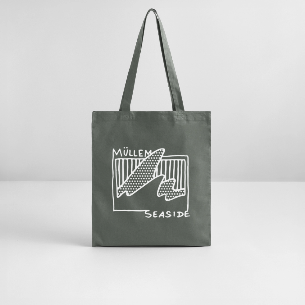Müllem Seaside Jutebeutel - anthracite