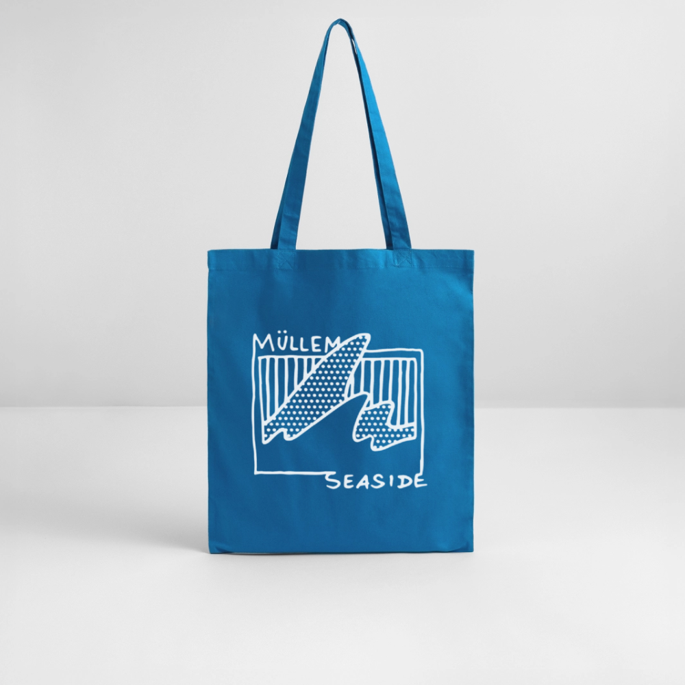 Müllem Seaside Jutebeutel - royal blue