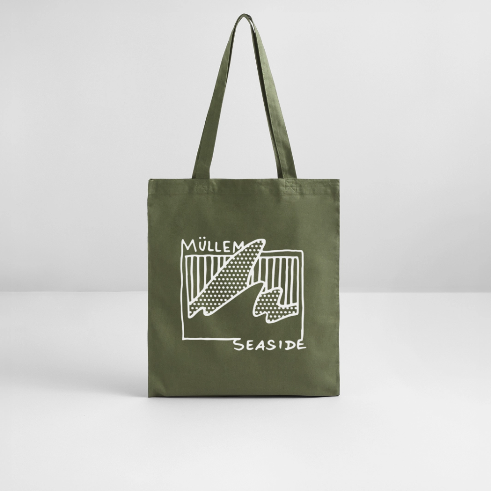 Müllem Seaside Jutebeutel - khaki