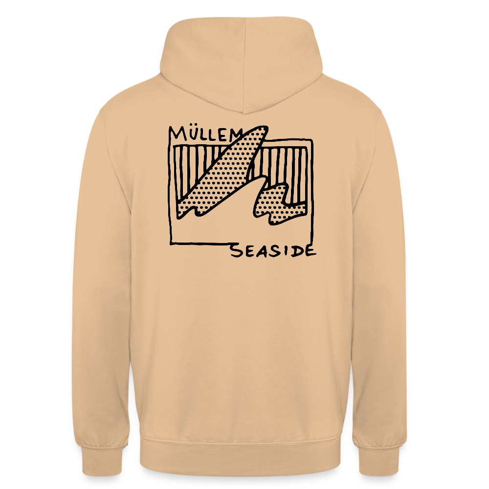 Müllem Seaside Basic Hoodie - peach