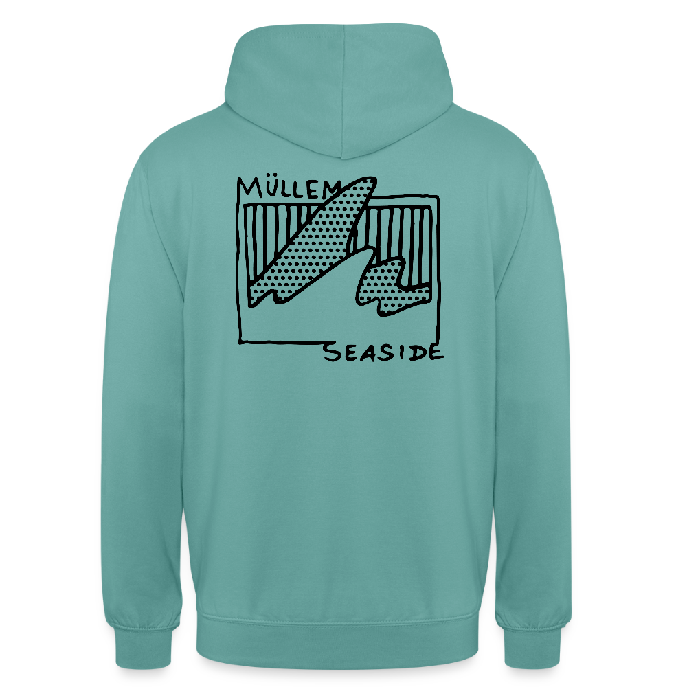 Müllem Seaside Basic Hoodie - pastel turquoise