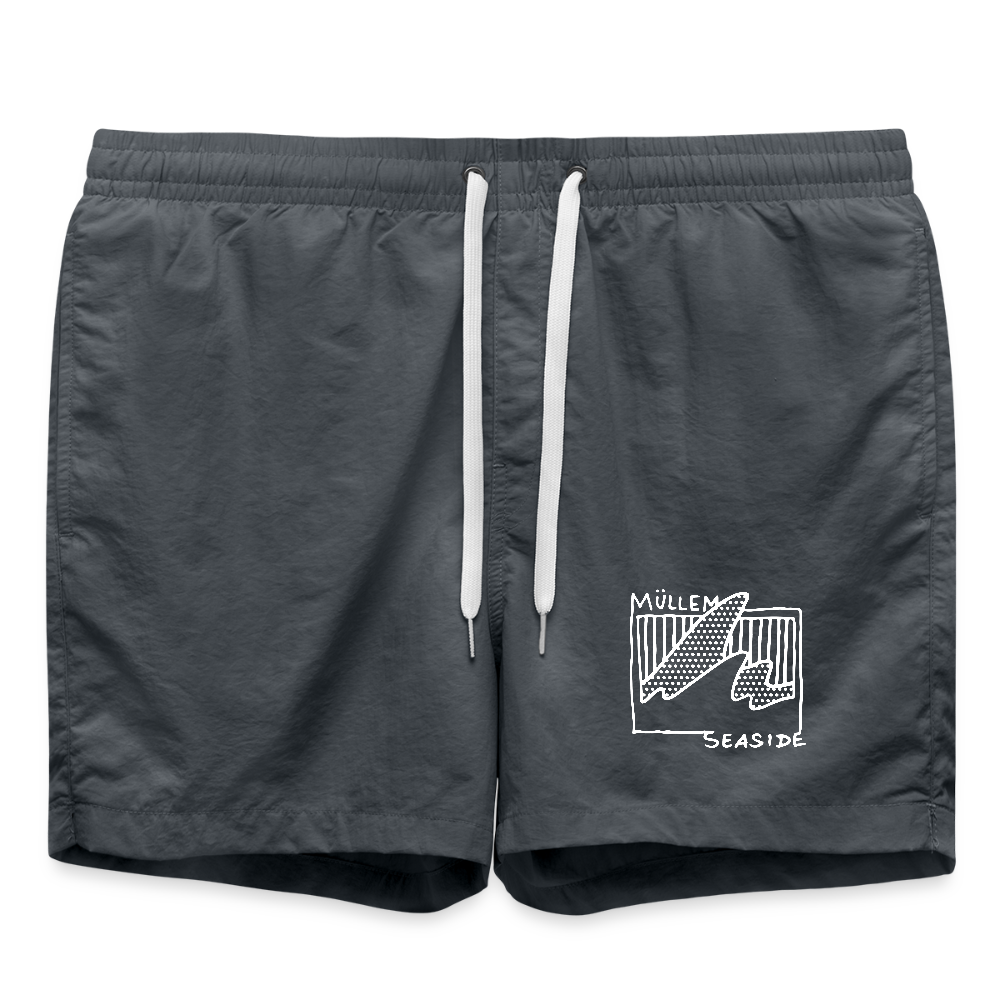 Müllem Seaside Badehose - anthracite