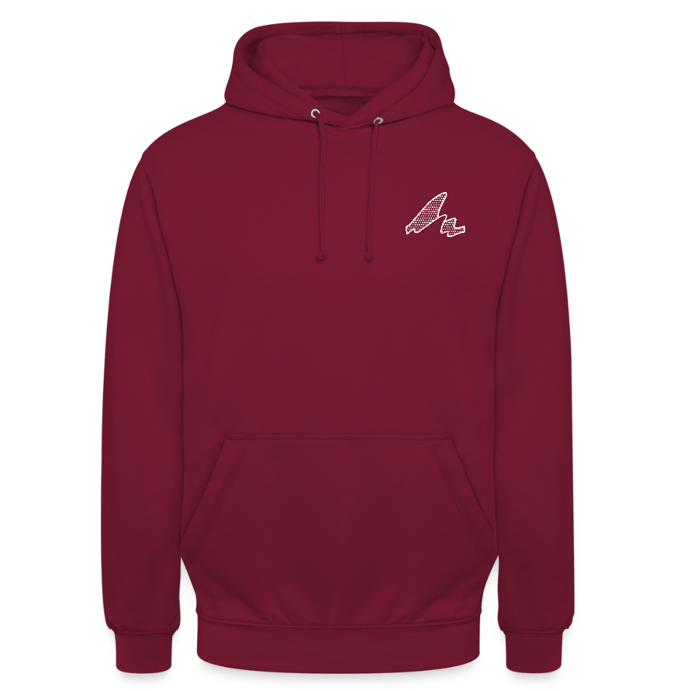 Müllem Seaside Basic Unisex Hoodie - bordeaux