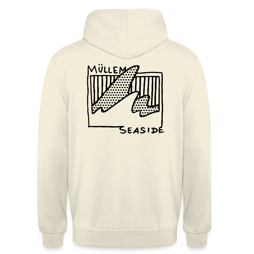 Müllem Seaside Basic Hoodie - vanilla