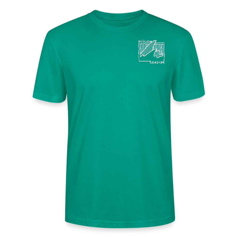 Müllem Seaside Basic Unisex T-Shirt - blue-green