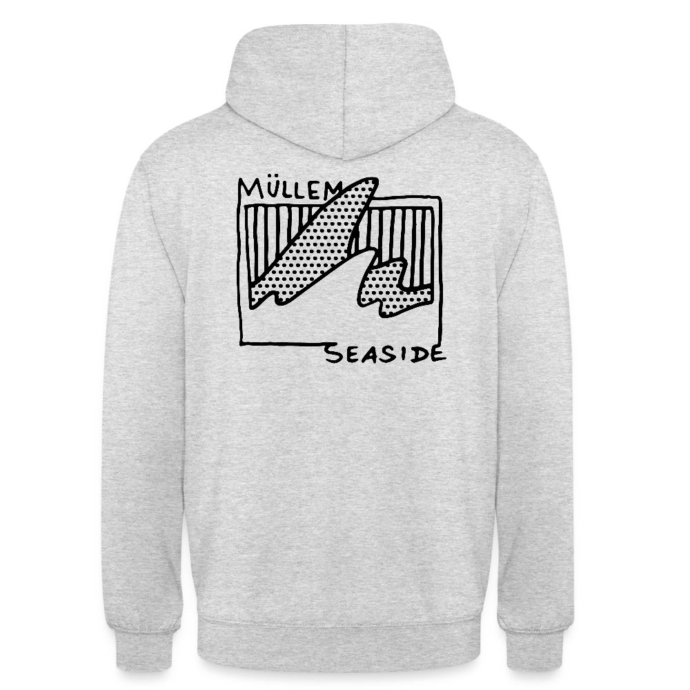 Müllem Seaside Basic Hoodie - light heather grey