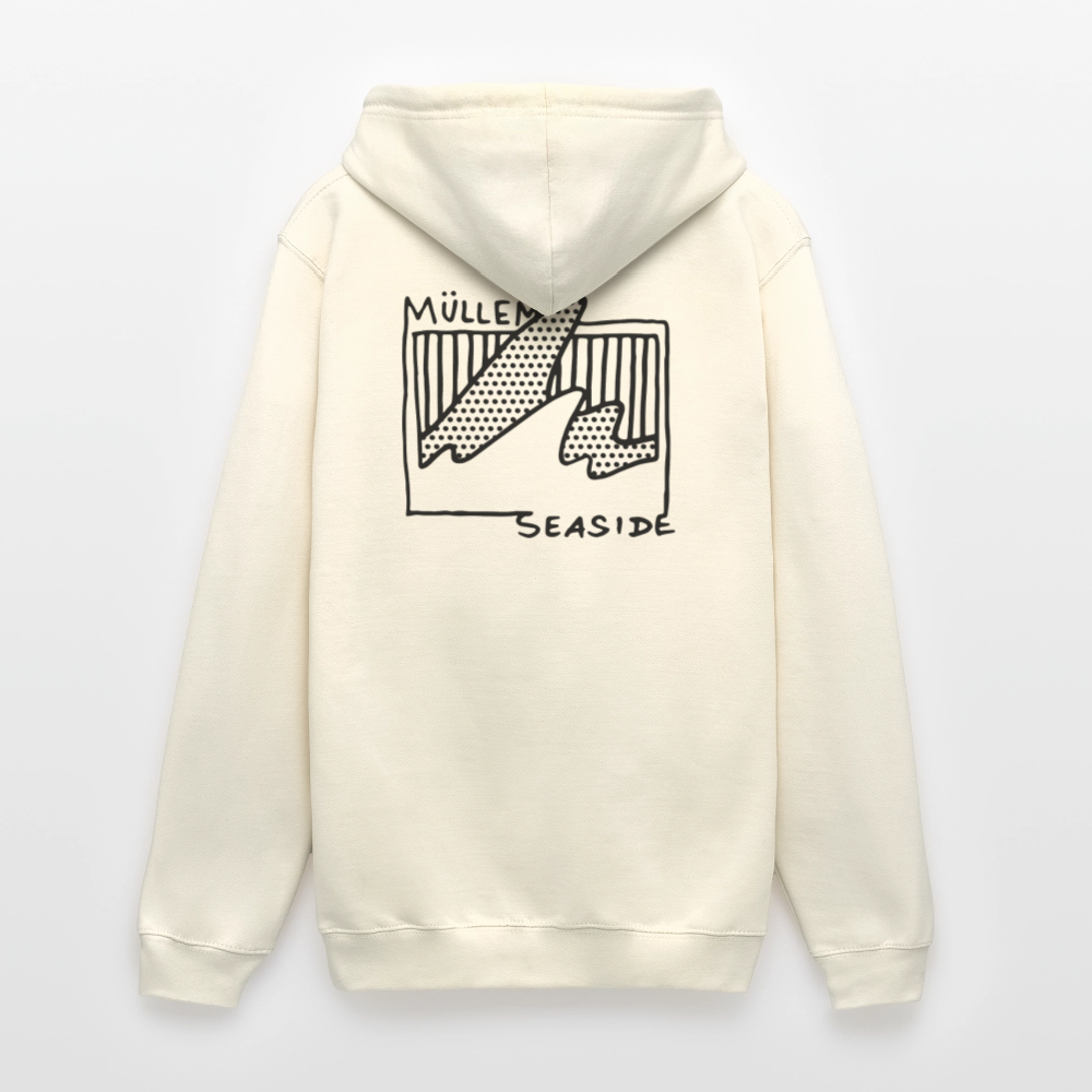 Müllem Seaside Basic Hoodie - vanilla