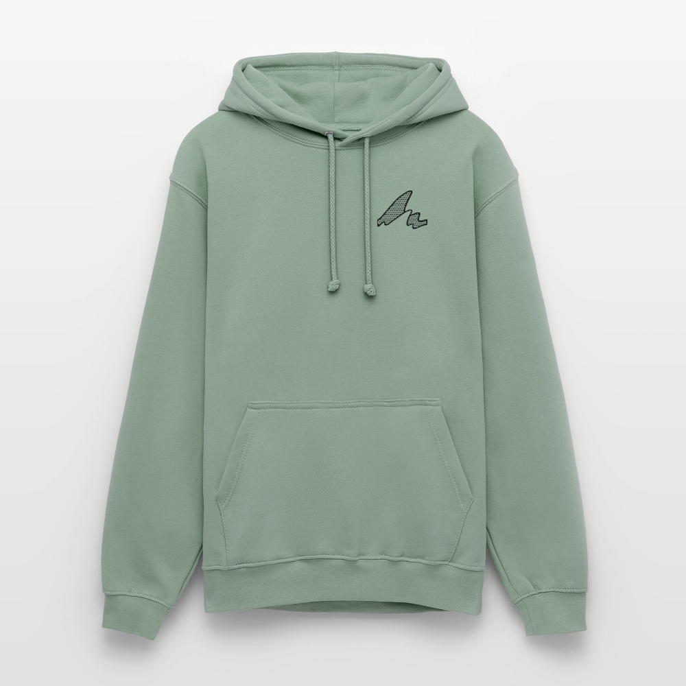 Müllem Seaside Basic Hoodie - steel green